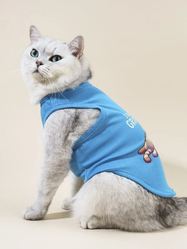 เสื้อกล้าม สัตว์เลี้ยง ลาย การ์ตูน  ม-26