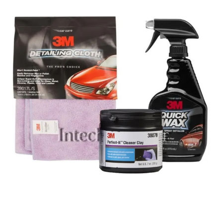 AC176-3M 39119 Premium ชุดดินน้ำมันทำความสะอาดและแว๊ก