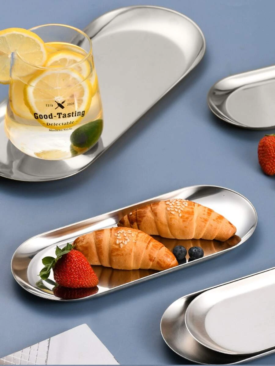 จาน สแตนเลส 1 ชิ้น  ff-61