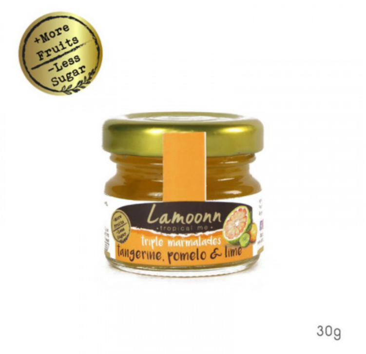 FD58-Triple Marmalades - แยมส้มเชียวหวาน (30g) **Low Sugar**