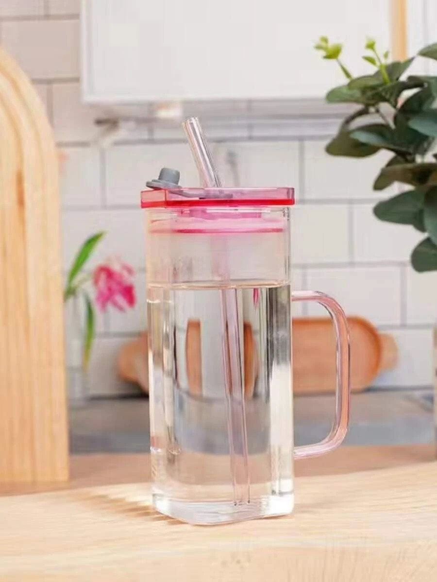 แก้วมัค 1 ชิ้น แก้วมัค สไตล์มินิมอล สีใส สำหรับ บ้าน ห้องครัว  pp-29