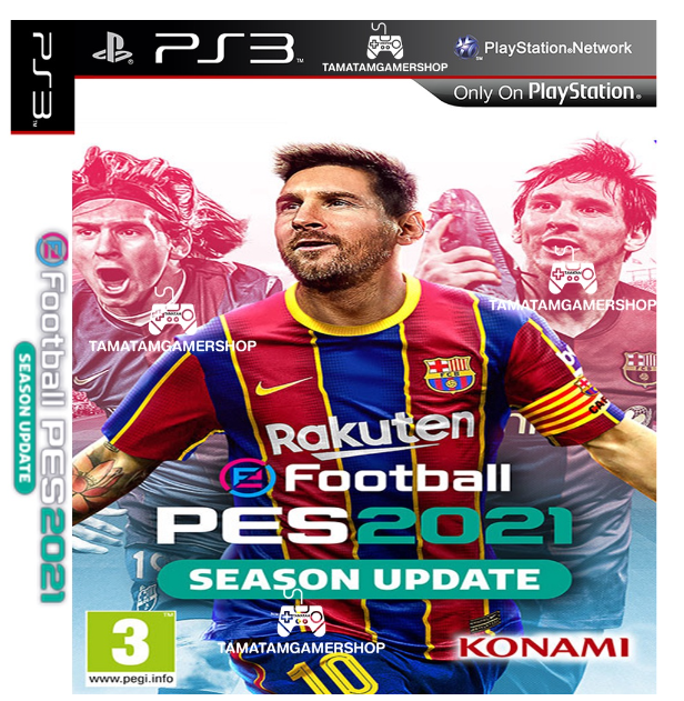GA07-[PS3 GAME]ไฟล์เกมส์ PES2021 PS3 อัพเดทใหม่ Pro Evolution Soccer Ps3 สำหรับเครื่องps3 ที่แปลงระบบแล้ว Cfw Multiman Hen