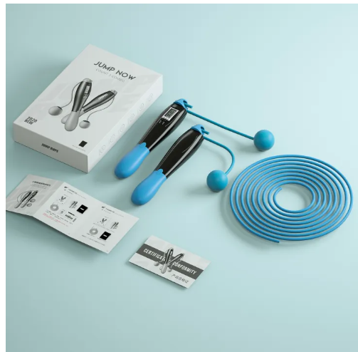 DK26-เชือกกระโดดไร้สาย คำนวญรอบ นับแคลอรี่ ชิปอัจฉิยะ รุ่นใหม่ล่าสุด Jump Now Count3 ของแท้ 100% พร้อมส่ง