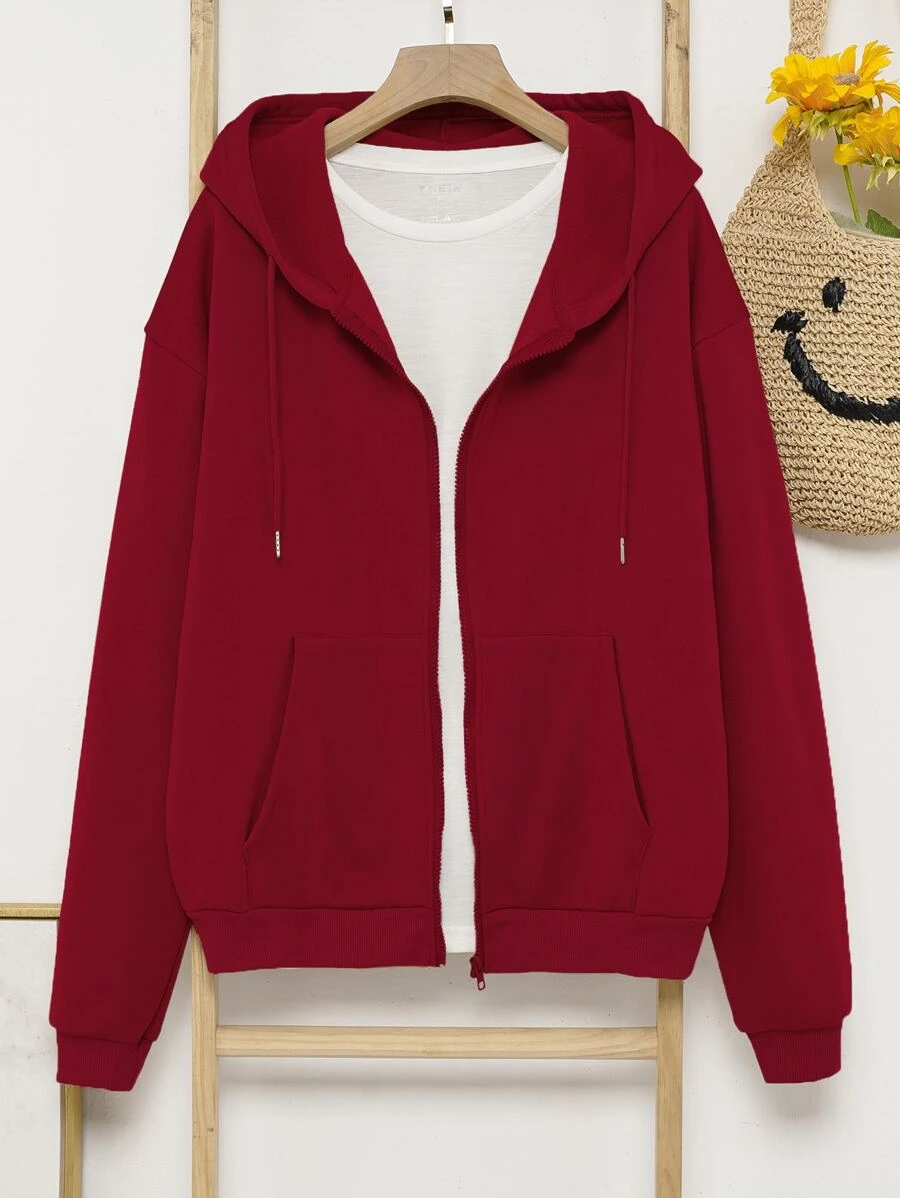 ฮู้ดดี้ ปิดซิป สายรัด ซับในอุ่น  cc-20