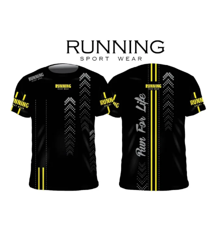 VIC60-เสื้อวิ่งพิมพ์ลาย RUN-01