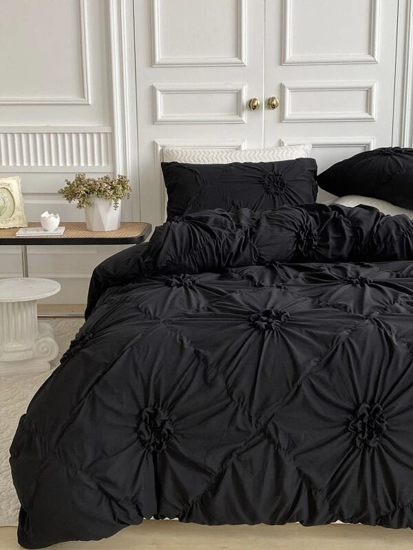 เซต ปลอกผ้านวม จับย่น (ไม่รวมไส้นวม) t-99