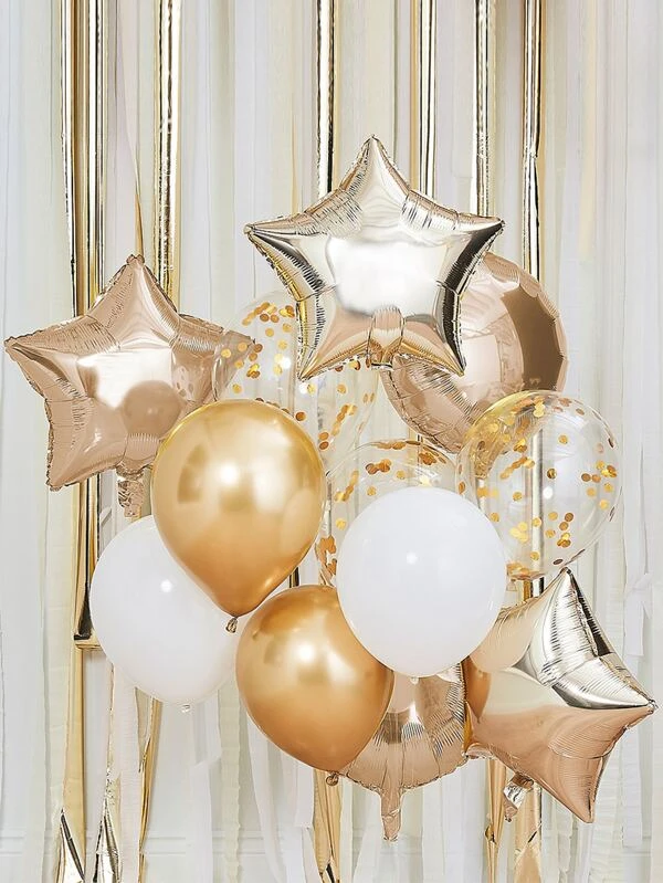 ชุดลูกโป่งตกแต่งงานปาร์ตี้ 12 ชิ้น p-14