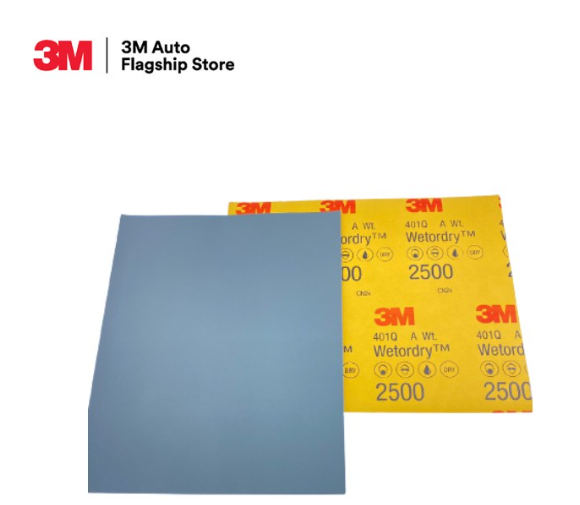 AC120-3M PN2019 401Q W/D 9X11 G2500A "BOB“ กระดาษทรายน้ำอย่างดี ขนาด 9x11 นิ้ว เบอร์ 2500