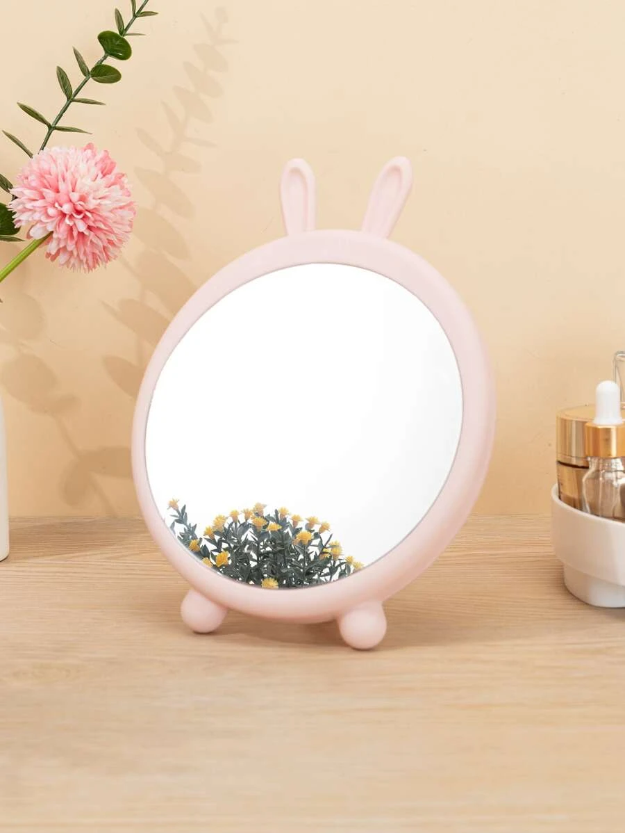 กระจกเงา การ์ตูน ตกแต่ง หู เดสก์ทอป 1 ชิ้น  k-43