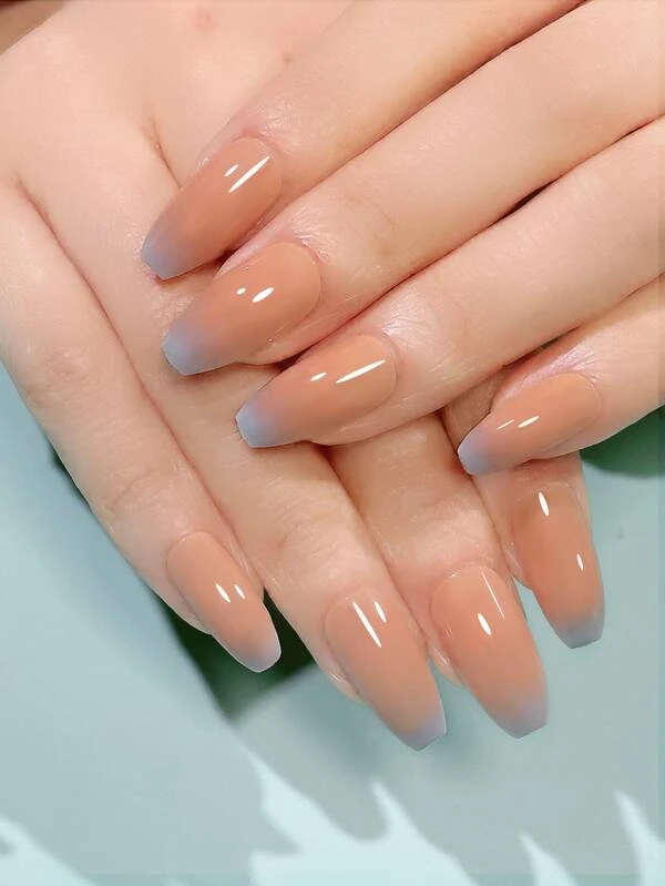 เล็บปลอม ออมเบร 24 ชิ้น  c-77