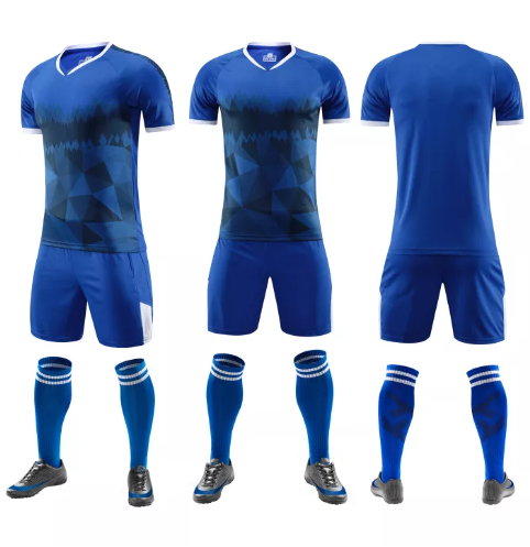 VIC37-ชุดกีฬาฟุตบอล ชุดออกกำลังกายชาย ชุดกีฬาฟุตบอล ชุดวิ่งชาย ชุดกีฬา ชุด2ชิ้น [พร้อมส่ง]