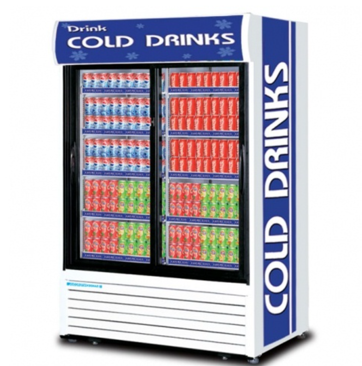 P73-ตู้แช่ 2 ประตู SANDEN รุ่น YDM-150N