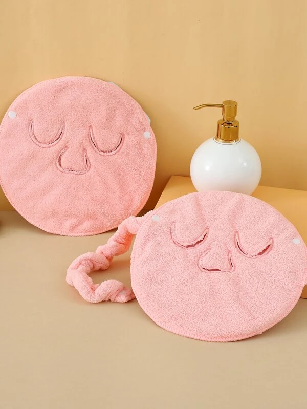 ผ้าขนหนู ลายใบหน้า e-87