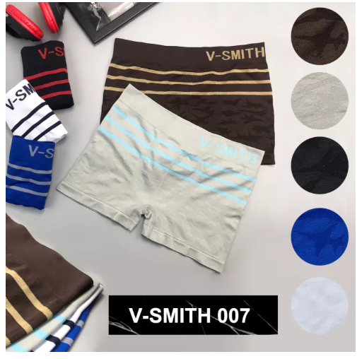 MH69-V-Smith007 ?OK.FASHION? กางเกงบ๊อกเซอร์ชาย กางเกงในชาย กางเกงในขาสั้น กางเกงชั้นใน บ๊อกเซอร์ขาสั้น เกรดพรีเมี่ยม Boxer