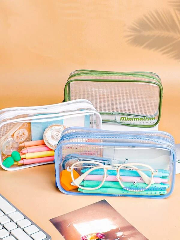 กล่องดินสอ สีสุ่ม 1 ชิ้น  g-47