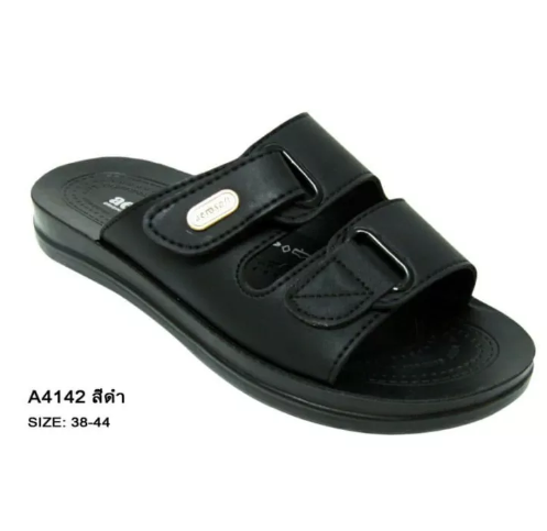 SAN87-Hot item ส่งไว !!! ราคาถูกที่สุด !!! Aerosoft รุ่น 4142 รองเท้าแตะพื้น PU ใส่นุ่ม เบา สบาย ไซส์​ : 38 - 44