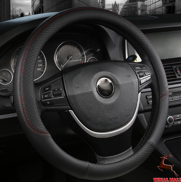 GX105-ปลอกพวงมาลัย ปลอกหุ้มพวงมาลัย หุ้มพวงมาลัย พวงมาลัยรถยนต์ ปลอกหุ้มพวงมาลัยรถยนต์ ทุกยี่ห้อ หนังนุ่มสบายมือ กันลื่น