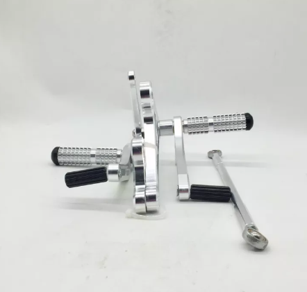 FU133-เกียร์โยง สำหรับรุ่น HONDA TENA งาน CNC แท้ สำหรับ เทน่า เกียร์โยง TENA รุ่นดิส สีเงิน อะไหล่มอร์เตอร์ไซค์