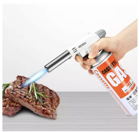 R15-หัวพ่นไฟ หัวพ่นแก๊ส เครื่องพ่นไฟทำอาหาร ใช้ในงานช่างประเภทต่างๆ อุปกรณ์เดินป่าหรือตั้งแคมป์ ใช้กับแก๊สกระป๋อง ** เฉพาะหัวพ่น **