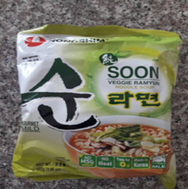 TAN67-ซุนเวจจี ราเมียน Soon Veggie Ramyun Noodle Soup(บะหมี่มังสวิรัติ รสผัก)