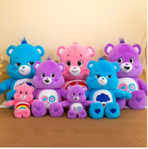 KID66-Care Bears 27/28/32 ซม ตุ๊กตา ตุ๊กตาแคร์แบร์ ตุ๊กตาหมี ของขวัญตุ๊กตาน่ารัก