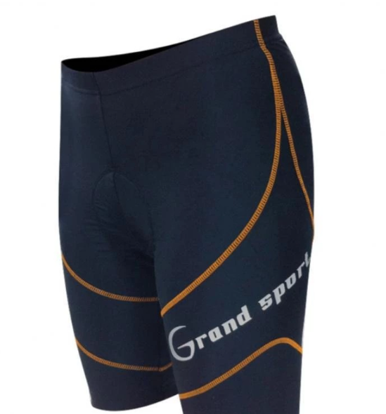 ก52#Grandsport กางเกงจักรยาน รุ่น 343602 สีดำ-ส้ม