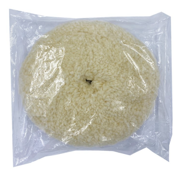 AC02-3M 05701 ลูกขัดขนแกะสีขาวขัดหยาบ แบบ 2 หน้า Superbuff 2 plus 2 Pad