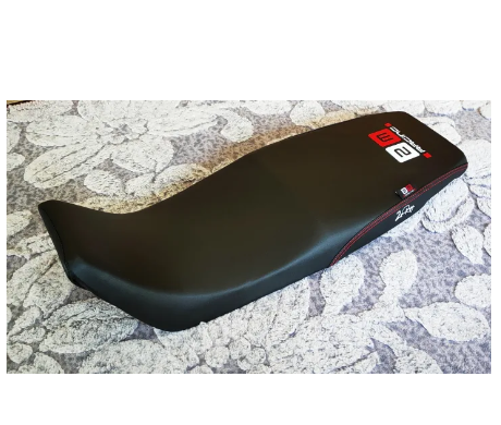 FU47-เบาะปาด หนังคุณภาพโรงงาน รุ่น KAWASAKI KR 150 หนังเรดเดอร์ หนังด้าน ด้ายแดง งานสวยคุณภาพดี เบาะแต่ง เบาะมอเตอร์ไซด์ เบาะ2M งานคุณภาพ