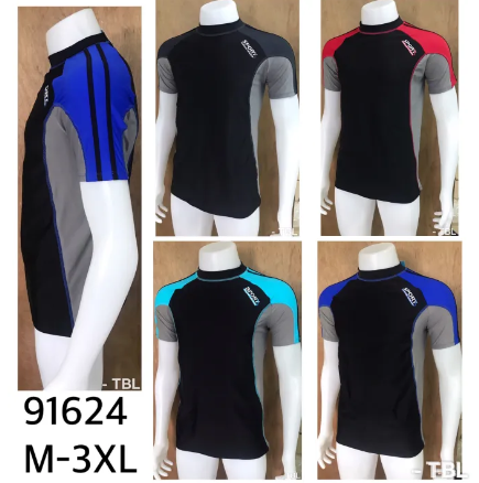 BIG32-เสื้อว่ายน้ำผู้ชายทรงSport เสื้อว่ายน้ำชาย 1 ชิ้น