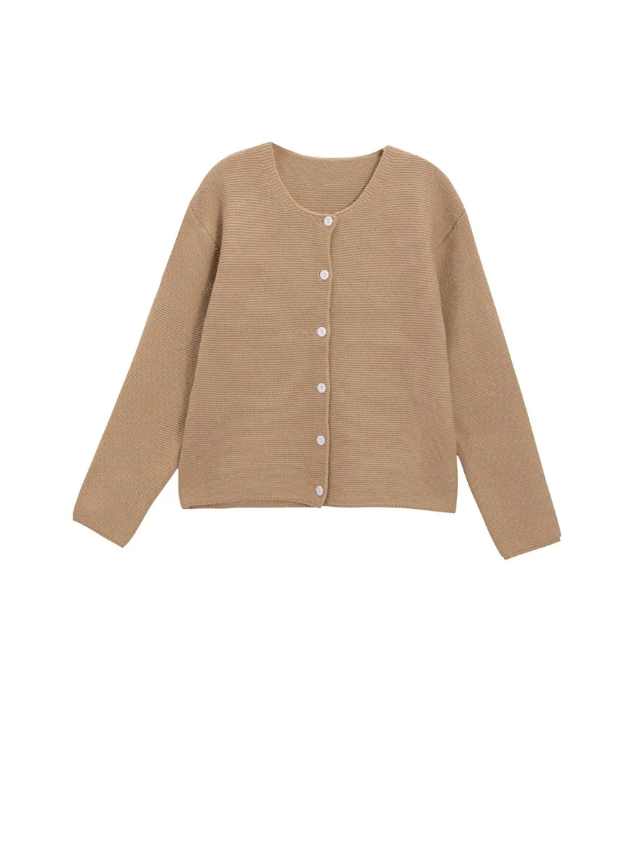 Honeyspot คาร์ดิแกน สีพื้น ไหล่ตก i-37