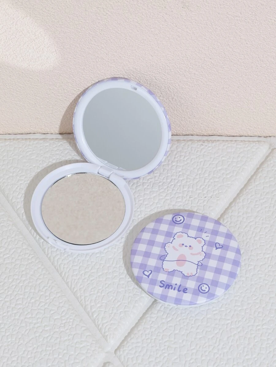 กระจกพับได้ ลาย หมี การ์ตูน  k-41