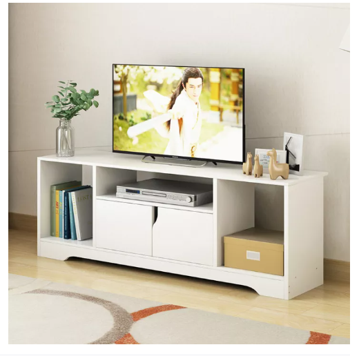 UTI08-BestoreHome ชั้นวางทีวี ตู้วางทีวีมินิมอล พร้อมชั้นวางของด้านล่าง