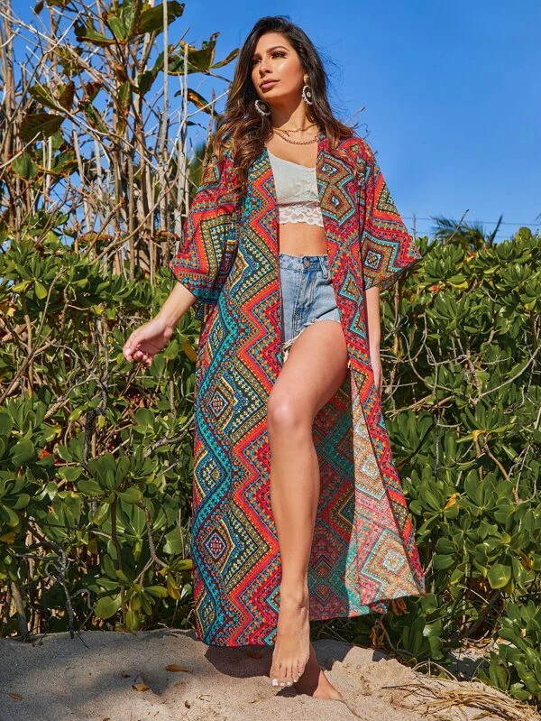 กิโมโน พิมพ์ลาย mm-110