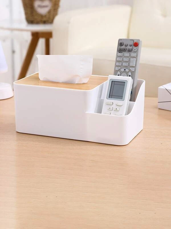 1 ชิ้น เนื้อเยื่อ จัดเก็บ ทันสมัย ลายไม้ ลวดลาย กล่องทิชชู่ ผ้าคลุม ที่วาง สำหรับ บ้าน  nn-23