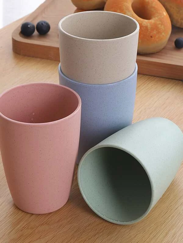 ถ้วย สีสุ่ม 4 ชิ้น  oo-56