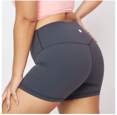 SF20-Soft flex Booty Shorts (Dusk) - กางเกงขาสั้นดำ / กางเกงออกกำลังกาย กางเกงกีฬา