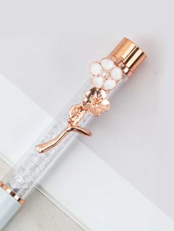 ปากกาลูกลื่น ดอกไม้ 1 ชิ้น s-87