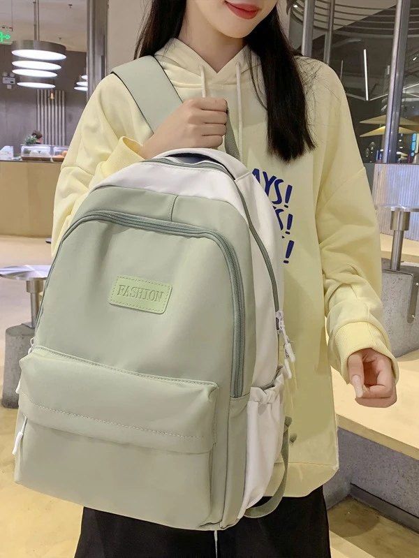 กระเป๋าเป้ คลาสสิค รายละเอียด แพทช์ ll-86