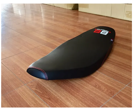 FU166-เบาะปาดทรงเชง สำหรับรุ่น HONDA WAVE 110I NEW(2019) ตัดขอบสนาม / ทรงเชง หนังด้าน ด้ายแดง เบาะแต่ง เบาะมอเตอร์ไซด์ 2M งานสวยคุณภาพดี