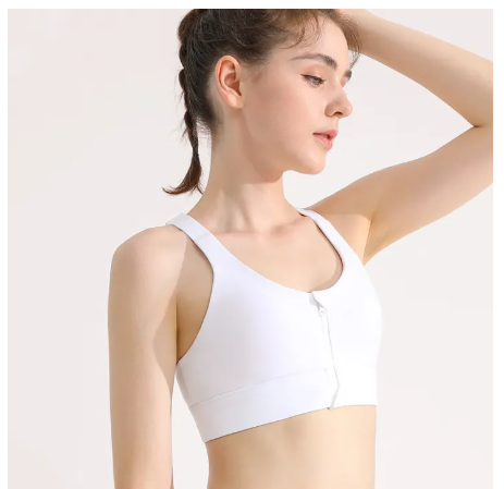 SF120-ชุดชั้นในแนวกีฬาของผู้หญิงชุดชั้นในโยคะซิปด้านหน้าแบบเปลือยยืดหยุ่นสูงเสื้อกล้ามฟิตเนสด้านหลังที่สวยงามทนทานกันกระแทกฤดูใบไม้ร่วง