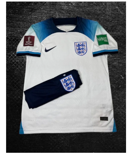 Z74-ชุดบอล ทีมชาติอังกฤษ EngLand White (Home)เกรดAAA Player ปี2022/2023 แขนสั้น ชุดผู้ใหญ่ เสื้อ + กางเกง ใหม่ล่าสุด มีพร้อมส่ง