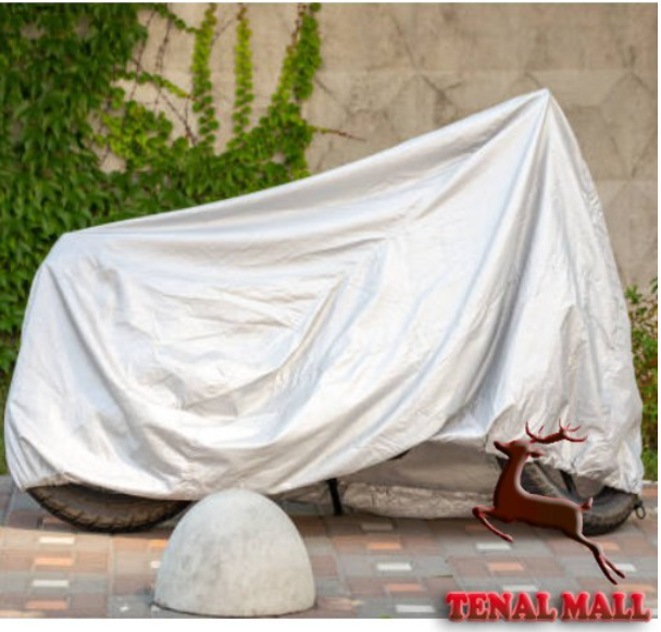 GX117-ผ้าคลุมมอเตอร์ไซค์ ผ้าคลุมจักรยาน ผ้าคลุมรถจักรยาน ผ้าคลุม กันแดด ผ้าคลุมรถมอเตอร์ไซค์ กันน้ำ กันแดด ผ้าคลุมรถ