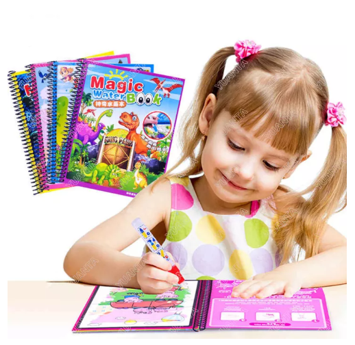 TOY30-YUANTA - Water Colour Book, Reuseable Water Colour Book