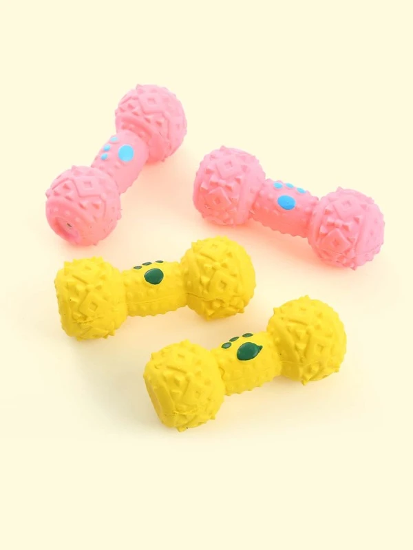 ของเล่น กัดฟัน สัตว์เลี้ยง สีสุ่ม กรงเล็บ ลวดลาย 1 ชิ้น ม-100