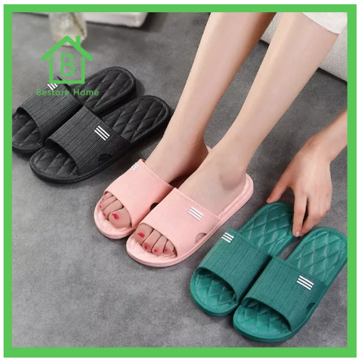 UTI41-BestoreHome รองเท้าแตะ รองเท้าใส่ได้ทั้งในบ้านและนอกบ้าน รุ่นยางEVA พื้นนุ่ม น้ำหนักเบา ราคาถูก