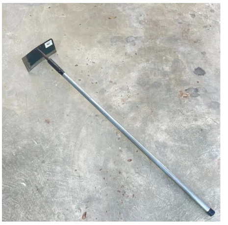 D01-จอบขยันจอบถากหญ้า ใบมีด2คม จอบพร้อมด้าม จอบดายหญ้า ด้ามยาว130ซม. (GD5G)851456456