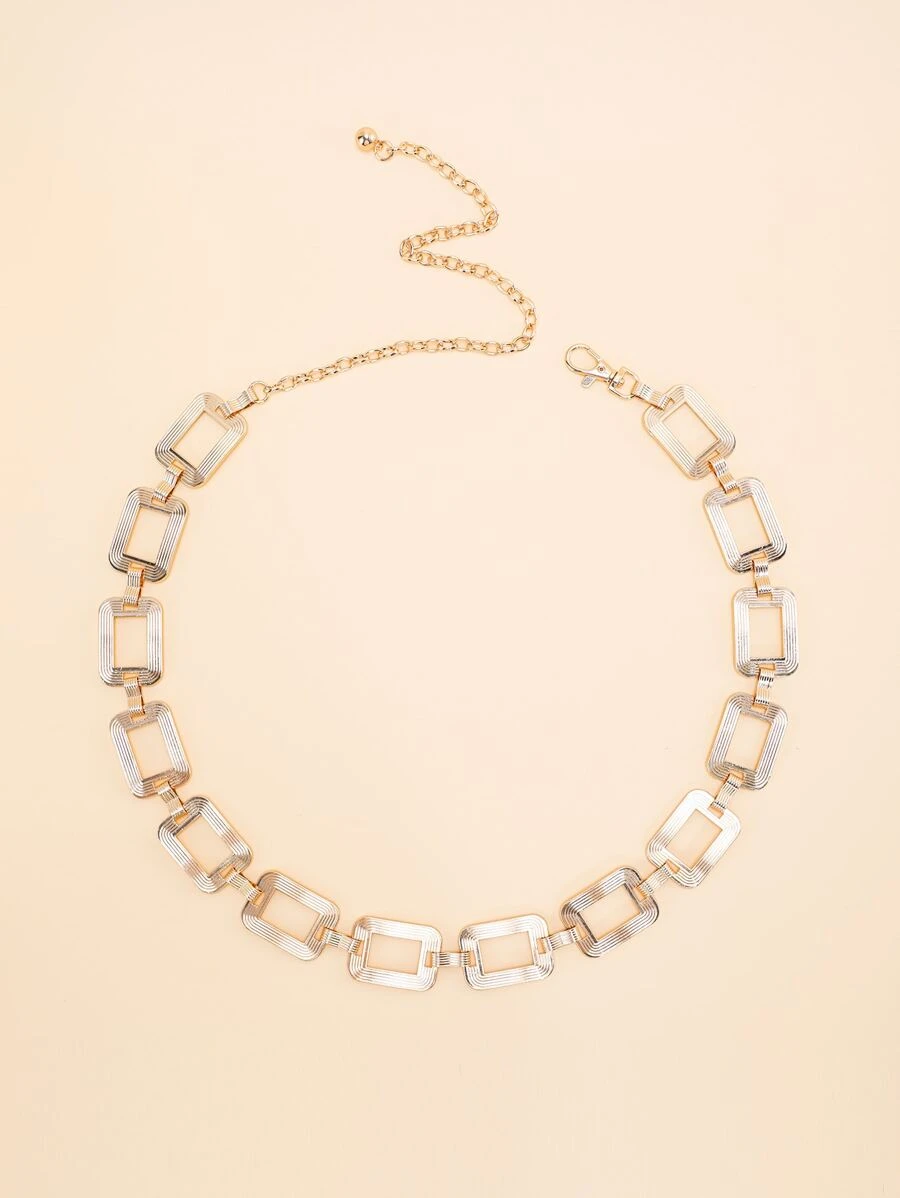 เข็มขัดโซ่ มินิมอล  l-066