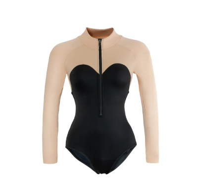 VA30-SS2022/1 BUNNY BODYSUIT ชุดว่ายน้ำ บอดี้สูทแขนยาว มีฟองน้ำในตัวผ้าหนา กัน UV UPF 50+