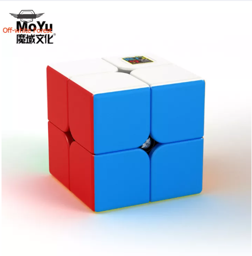 TOY19-ลูกบาศก์รูบิค 2x2 ลูกบาศก์ปริศนาพื้นผิวด้าน Cube การพัฒนาทางปัญญาลูกบาศก์อัจฉริยะเพื่อบรรเทาความวิตกกังวลความเครียดของเล่น
