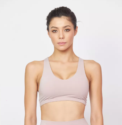 SF18-Polycra Bra (Rose) - สปอร์ตบราสีชมพูอ่อน / ชุดชั้นในออกกำลังกาย